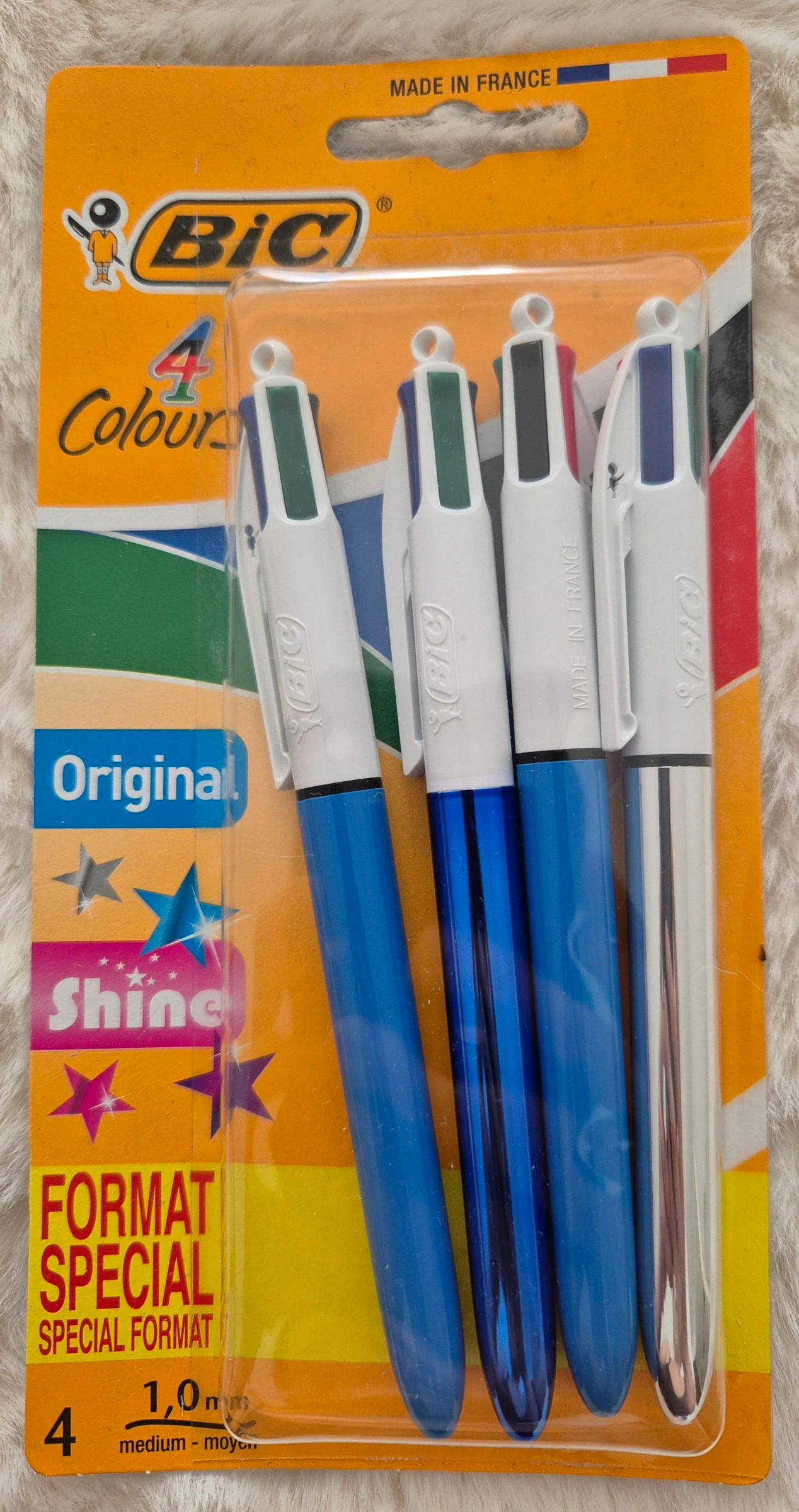 Stylos 4 couleurs 